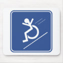 Wheelchair Whee! mousepads