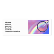 Wheelie - Skinny Business Cards