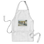 Wheelmen in a "Red Hot Finish." aprons