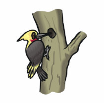 Wheezy Woodpecker Photo Cut Outs