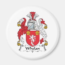 Whelan Family Crest Magnets