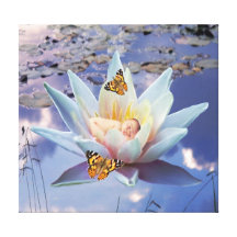 When a little baby goes to sleep canvas prints