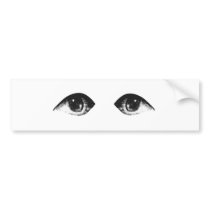 When Birds Attack Helmet Sticker - Sad Bumper Sticker