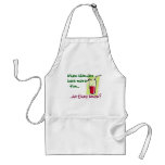 When blonde's have more fun... aprons