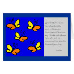 When Butterflies Leave cards