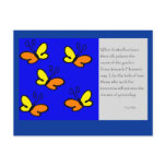 When Butterflies Leave postcards