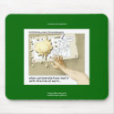 When Cartoonists Go Mad Funny Mouse Pad mousepads