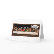 When Do We Eat? - Last Supper Cards