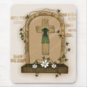When God Closes a Door He Opens a Window mousepads