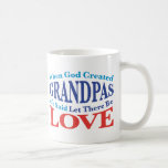 When God Created Grandpas Coffee Mugs