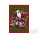 When Good Snowmen Go Bad Christmas Greeting Cards