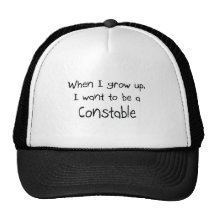 When I grow up I want to be a Constable Mesh Hat