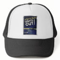 When In Doubt Lights Out! hats