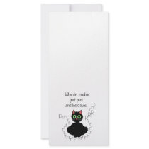 When in Trouble Personalized Rack Card
