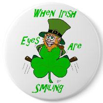 When Irish Eyes are Smiling Button
