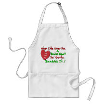 When Life Gives You A Broken Heart Apron