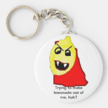 When Life Gives You Lemons Keychain
