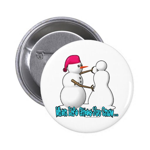 When Life Gives You Snow Buttons