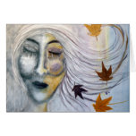 "When October Goes" Art Greeting Card