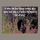 when one door closes... poster posters