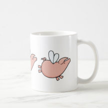 when piggies fly mug