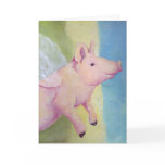 When Pigs Fly Card