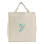 When Pigs Fly Cute Piggy embroidered bags
