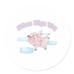 when pigs fly sticker
