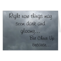 When Skies are Grey Cards