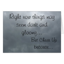 When Skies are Grey Cards