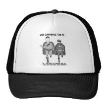 When Superheroes Turn 40 Hat