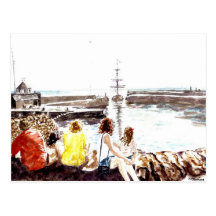 'When the Boat Comes In' Postcard