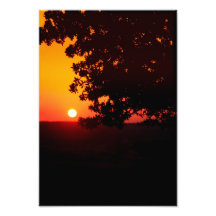 When The Sun Paints Photographic Print