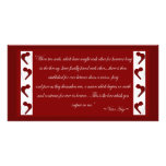 When Two Souls... Victor Hugo Quote Photo Card photo cards