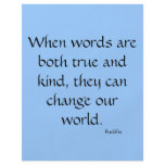 When Words flyers