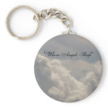 Where Angels Sleep Key Chain keychains