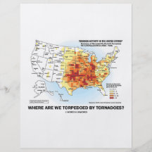 Where Are We Torpedoed By Tornadoes? Flyer Design