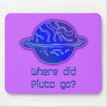 Where Did Pluto Go? Mousepad