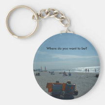 Where do you want to be? keychain