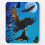WHERE EAGLES FLY MOUSE MAT