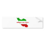 Where is my vote? bumper stickers