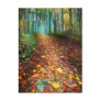 Where leaves gather,postcards