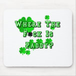 Where the clover is paddy mousepads