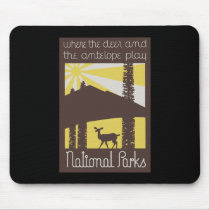 where the deer and antelope play mousepad