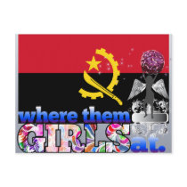 Where them Angolan girls at? Postcard