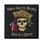 Where There Be Pirates magnets