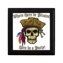 Where there be Pirates, there be a Party! Trinket Box
