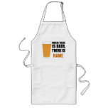 Where There is Beer, There is Name BBQ Apron