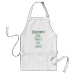 *Where There Is Love* Inspirational Gandhi Quote aprons