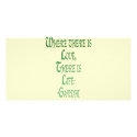 *Where There Is Love* Inspirational Gandhi Quote photo cards